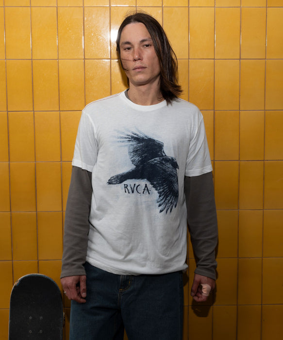 RVCA メンズ HORTON RAVEN SS Tシャツ 【2026年秋冬モデル】