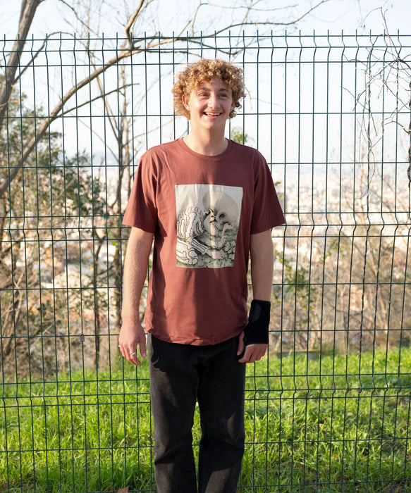 【直営店限定】RVCA メンズ SLEEPY SKELETON SS Tシャツ 【2026年秋冬モデル】