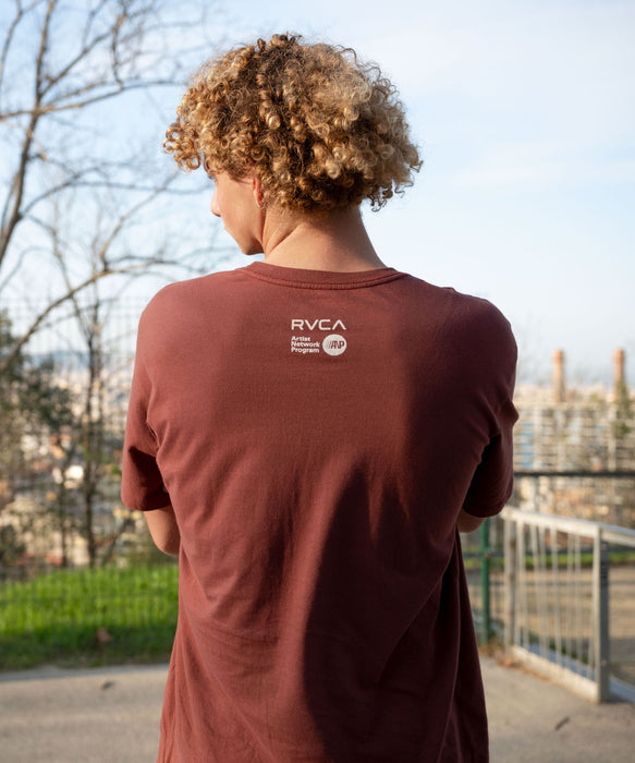 【直営店限定】RVCA メンズ SLEEPY SKELETON SS Tシャツ 【2026年秋冬モデル】
