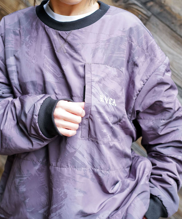 【OUTLET】RVCA メンズ RVCA×AZUL REVERSIBLE CREW トレーナー 【2025年秋冬モデル】