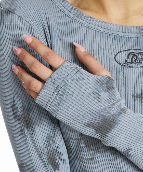 DC SHOES ウィメンズ 26 WS  TELECO ONE PIECE LS ワンピース 【2026年秋冬モデル】 GRT / L