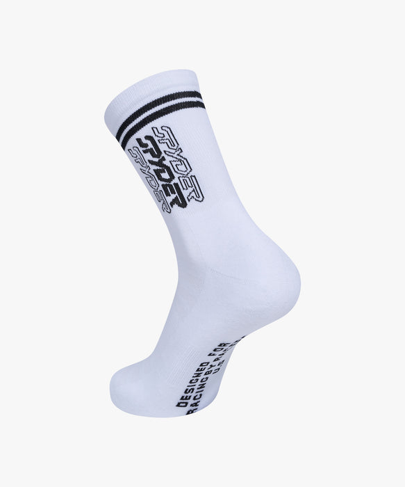SPYDER メンズ SOCKS ソックス 【2026年秋冬モデル】 WHT / 26CM