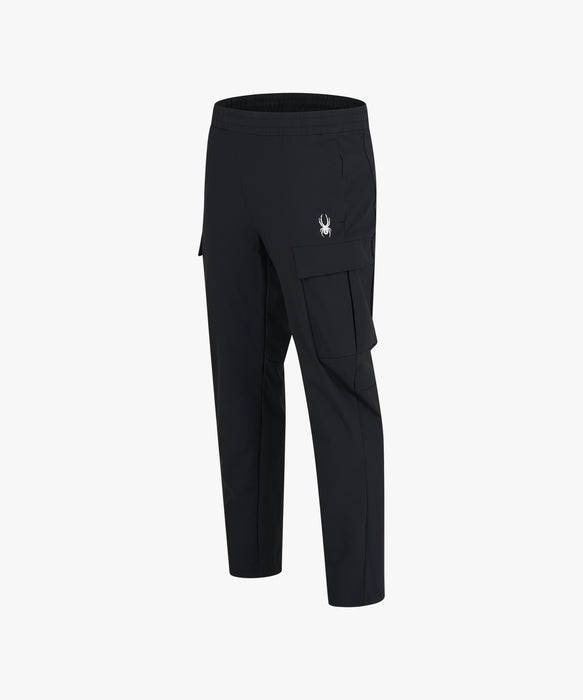 SPYDER メンズ KNIT ZIP-UP TRAINING PANTS ロングパンツ 【2026年秋冬モデル】 BLK / XL