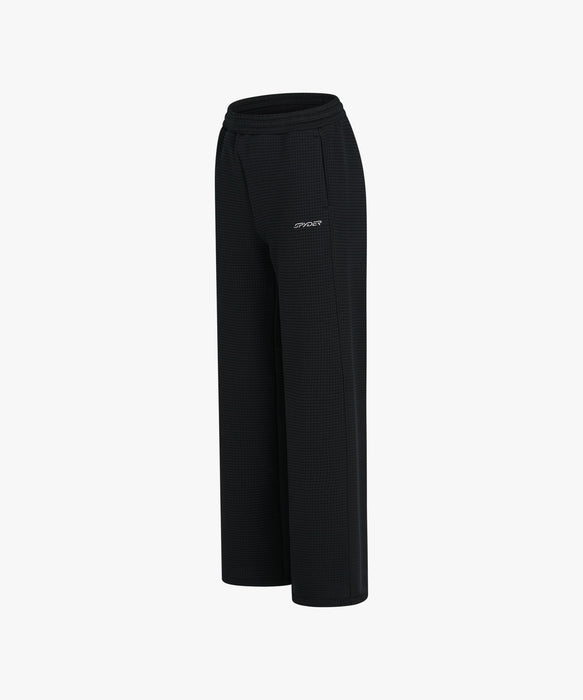 SPYDER ウィメンズ KNIT ZIP-UP TRAINING PANTS ロングパンツ 【2026年秋冬モデル】 BLK / M