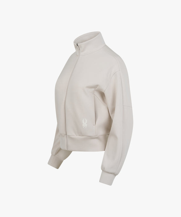 SPYDER ウィメンズ KNIT ZIP-UP TRAINING TOP スウェットジャケット 【2026年秋冬モデル】 LBG / M