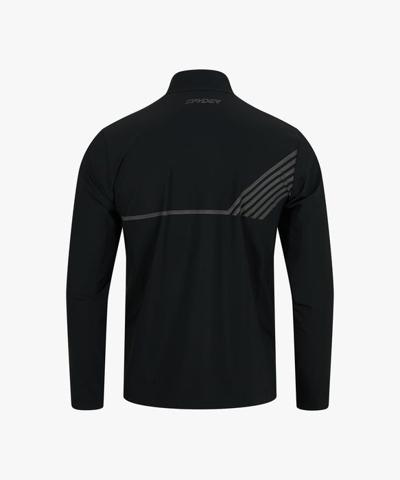 SPYDER メンズ KNIT ZIP-UP TRAINING TOP スウェットジャケット 【2026年秋冬モデル】 BLK / XL