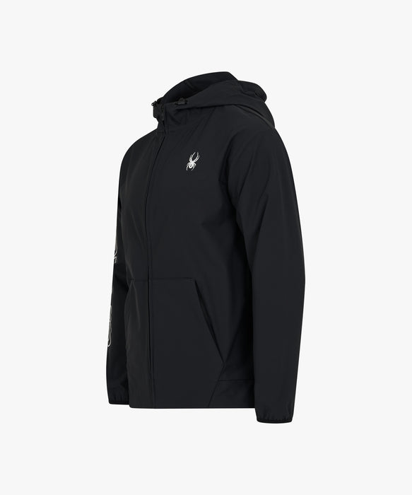 SPYDER メンズ KNIT ZIP-UP TRAINING TOP スウェットジャケット 【2026年秋冬モデル】 BLK / XL