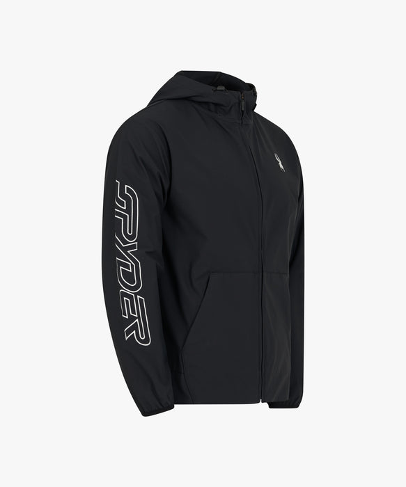 SPYDER メンズ KNIT ZIP-UP TRAINING TOP スウェットジャケット 【2026年秋冬モデル】 BLK / XL