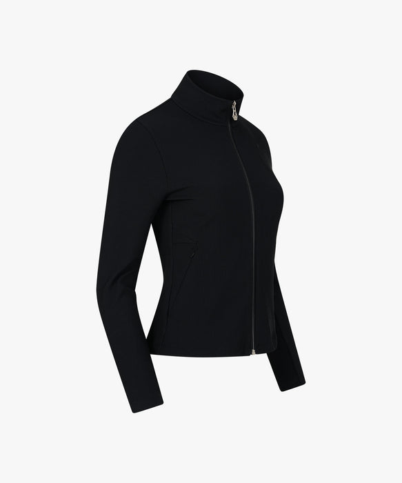 SPYDER ウィメンズ KNIT ZIP-UP TRAINING TOP スウェットジャケット 【2026年秋冬モデル】 BLK / L