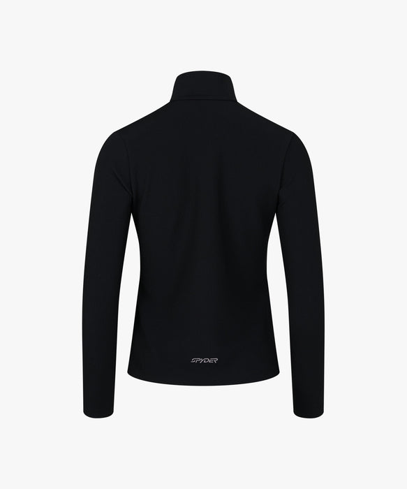 SPYDER ウィメンズ KNIT ZIP-UP TRAINING TOP スウェットジャケット 【2026年秋冬モデル】 BLK / L