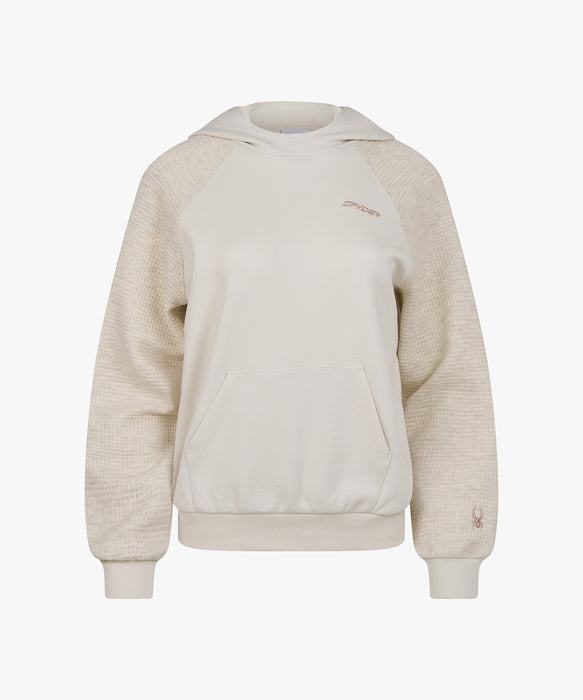 SPYDER ウィメンズ HOOD LONG T-SHIRTS ロンT 【2026年秋冬モデル】 BEG / L