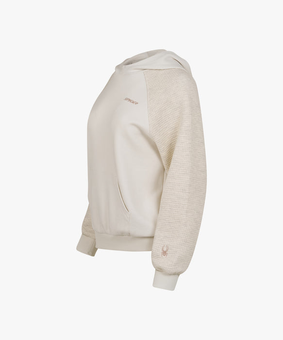 SPYDER ウィメンズ HOOD LONG T-SHIRTS ロンT 【2026年秋冬モデル】 BEG / L