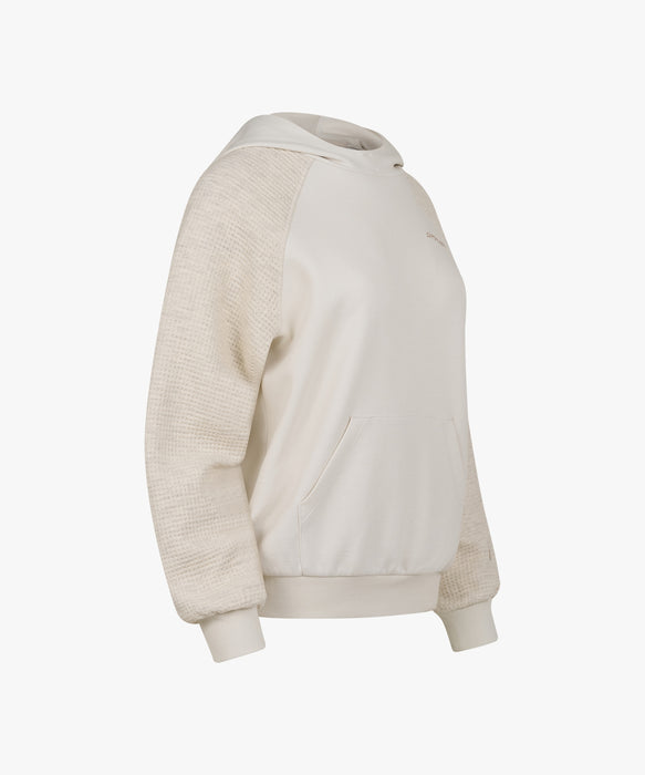 SPYDER ウィメンズ HOOD LONG T-SHIRTS ロンT 【2026年秋冬モデル】 BEG / L