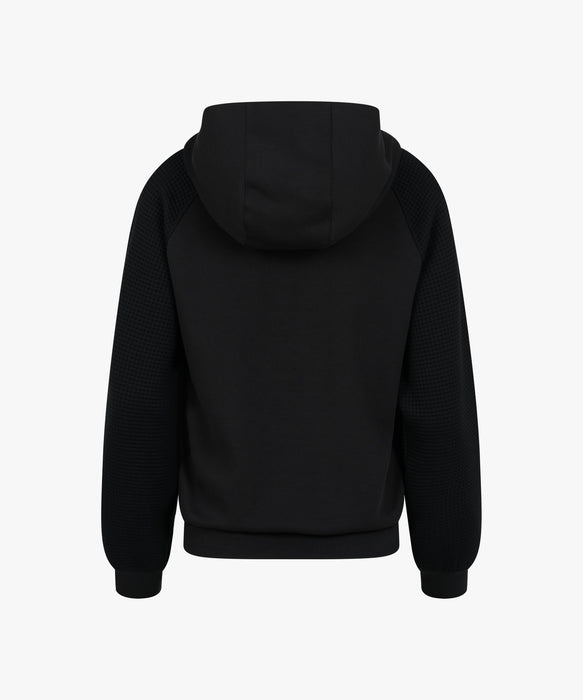SPYDER ウィメンズ HOOD LONG T-SHIRTS ロンT 【2026年秋冬モデル】 BLK / L