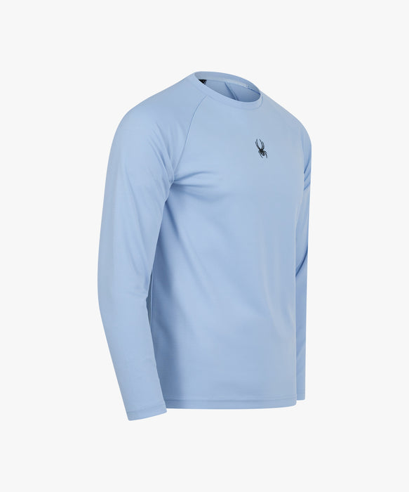 SPYDER メンズ ROUND NECK LONG T-SHIRTS ロンT 【2026年秋冬モデル】 LBL / XL