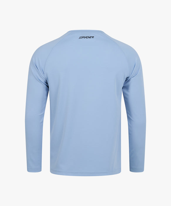 SPYDER メンズ ROUND NECK LONG T-SHIRTS ロンT 【2026年秋冬モデル】 LBL / XL