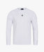 SPYDER メンズ ROUND NECK LONG T-SHIRTS ロンT 【2026年秋冬モデル】 WHT / XL