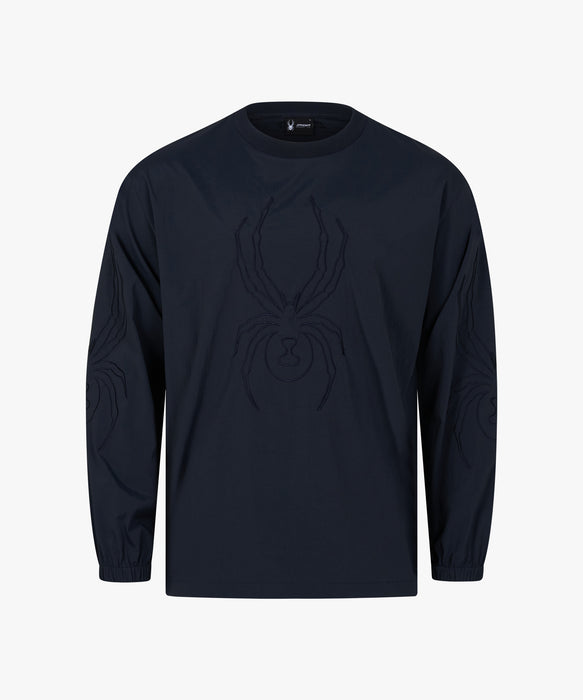 SPYDER メンズ ROUND NECK LONG T-SHIRTS ロンT 【2026年秋冬モデル】 DNY / L