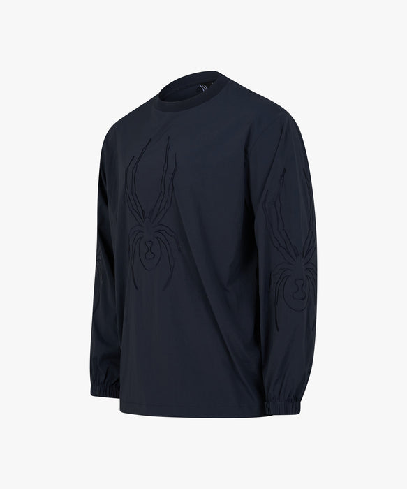 SPYDER メンズ ROUND NECK LONG T-SHIRTS ロンT 【2026年秋冬モデル】 DNY / L