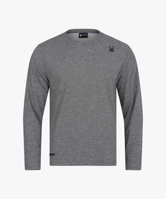 SPYDER メンズ ROUND NECK LONG T-SHIRTS ロンT 【2026年秋冬モデル】 MGR / XL
