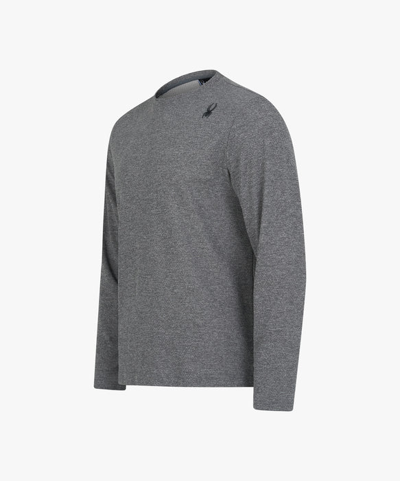 SPYDER メンズ ROUND NECK LONG T-SHIRTS ロンT 【2026年秋冬モデル】 MGR / XL