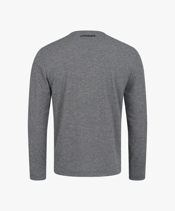 SPYDER メンズ ROUND NECK LONG T-SHIRTS ロンT 【2026年秋冬モデル】 MGR / XL