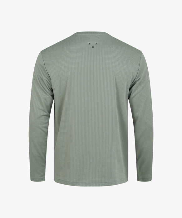 SPYDER メンズ ROUND NECK LONG T-SHIRTS ロンT 【2026年秋冬モデル】 LGN / XL