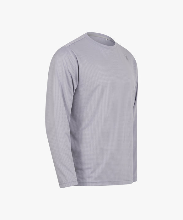 SPYDER メンズ ROUND NECK LONG T-SHIRTS ロンT 【2026年秋冬モデル】 LGR / XL