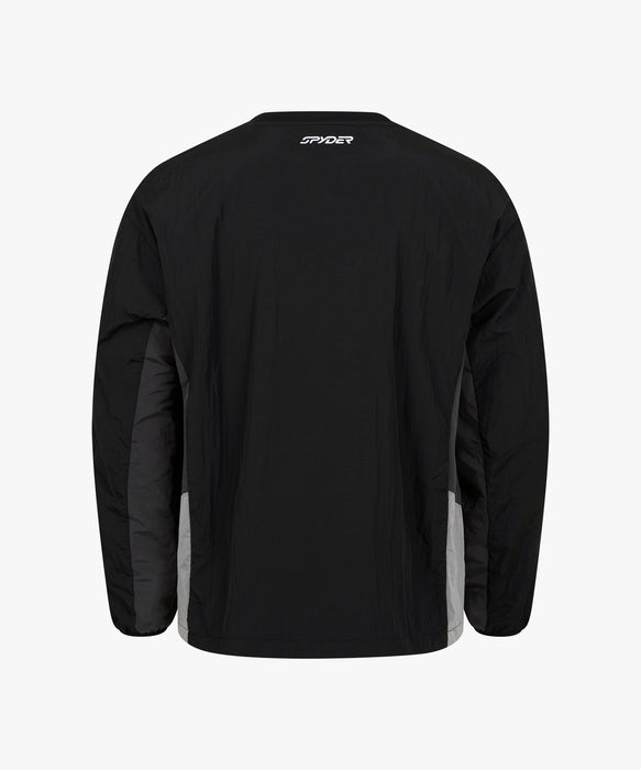 SPYDER メンズ ROUND NECK LONG T-SHIRTS ロンT 【2026年秋冬モデル】 BLK / XL