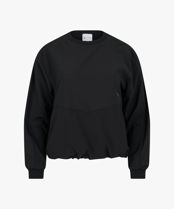 SPYDER ウィメンズ ROUND NECK LONG T-SHIRTS ロンT 【2026年秋冬モデル】 BLK / L