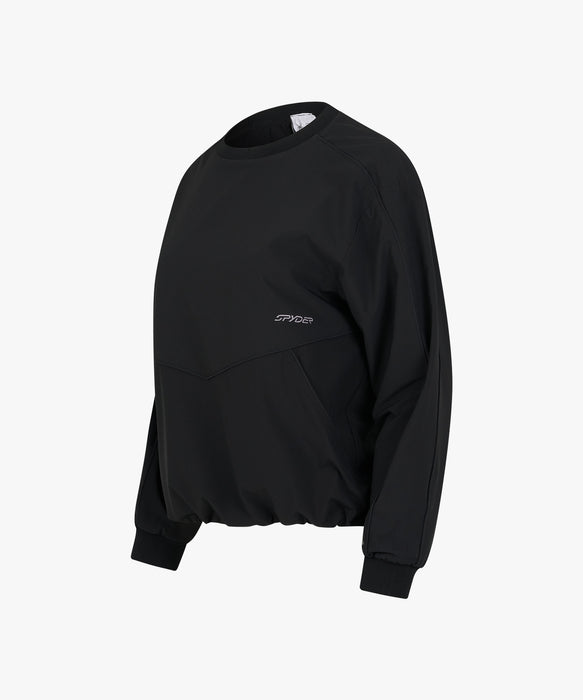 SPYDER ウィメンズ ROUND NECK LONG T-SHIRTS ロンT 【2026年秋冬モデル】 BLK / L