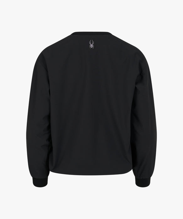 SPYDER ウィメンズ ROUND NECK LONG T-SHIRTS ロンT 【2026年秋冬モデル】 BLK / L