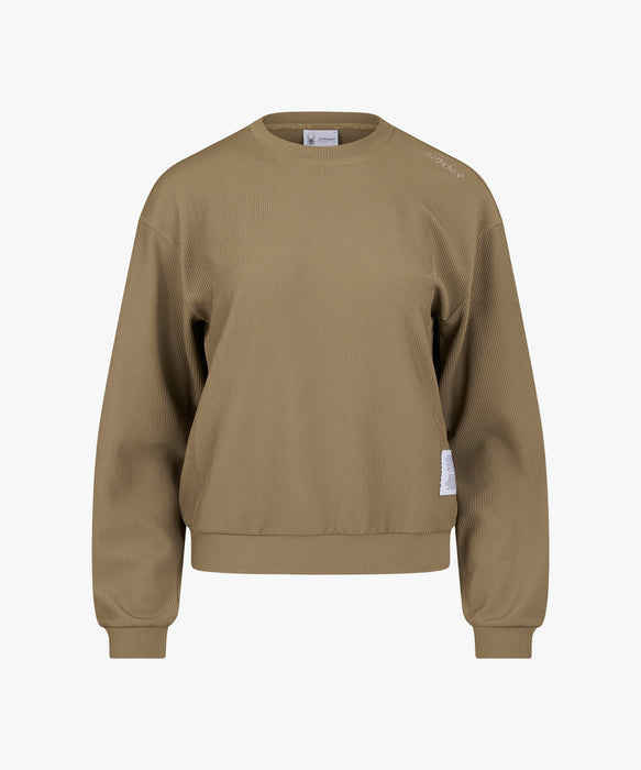 SPYDER ウィメンズ ROUND NECK LONG T-SHIRTS ロンT 【2026年秋冬モデル】 BRW / M