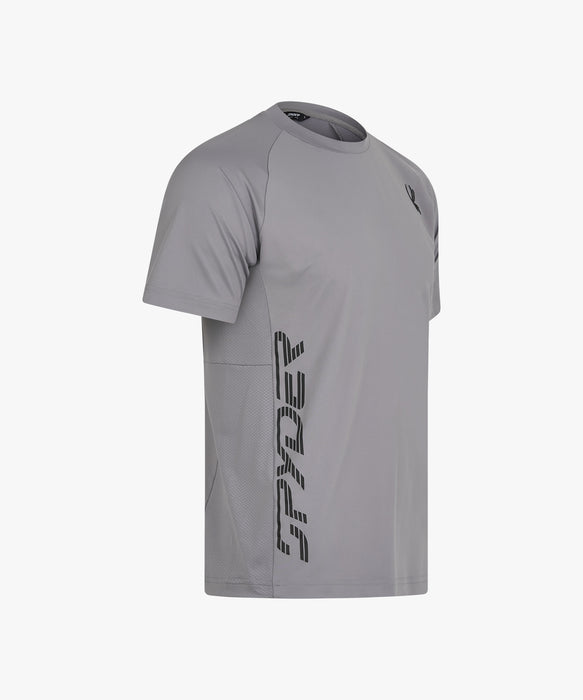 SPYDER メンズ ROUND NECK SHORT T-SHIRTS Tシャツ 【2026年秋冬モデル】 GRY / XL
