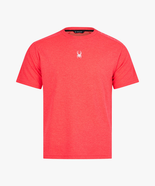 SPYDER メンズ ROUND NECK SHORT T-SHIRTS Tシャツ 【2026年秋冬モデル】 RED / XL