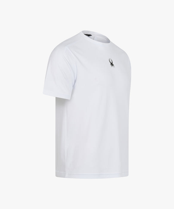 SPYDER メンズ ROUND NECK SHORT T-SHIRTS Tシャツ 【2026年秋冬モデル】 WHT / XL