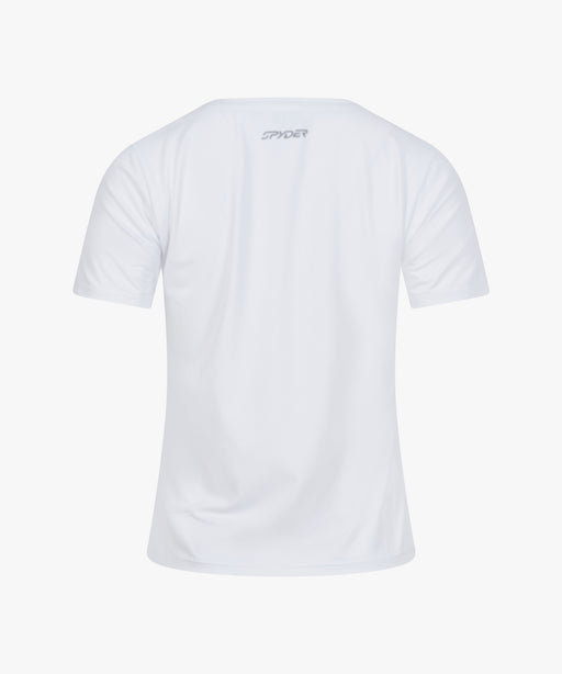 SPYDER ウィメンズ ROUND NECK SHORT T-SHIRTS Tシャツ 【2026年秋冬モデル】 WHT / M