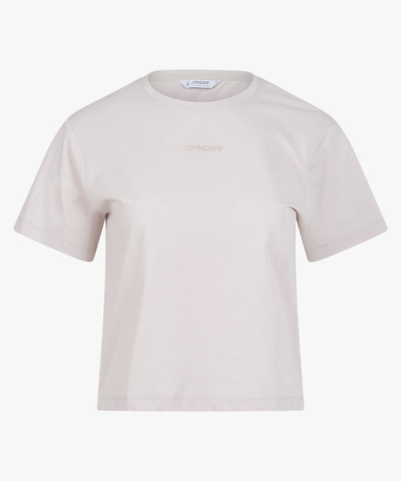 SPYDER ウィメンズ ROUND NECK SHORT T-SHIRTS Tシャツ 【2026年秋冬モデル】 LBG / M