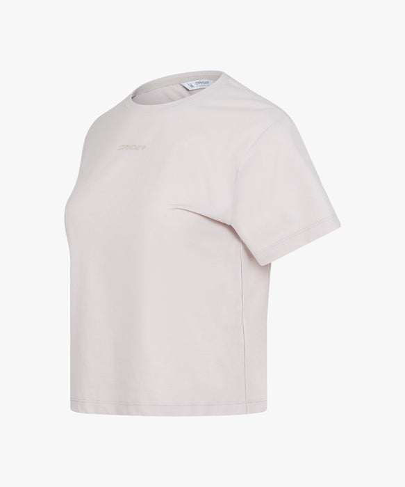 SPYDER ウィメンズ ROUND NECK SHORT T-SHIRTS Tシャツ 【2026年秋冬モデル】 LBG / M