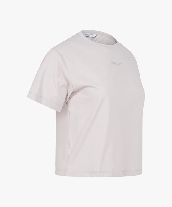 SPYDER ウィメンズ ROUND NECK SHORT T-SHIRTS Tシャツ 【2026年秋冬モデル】 LBG / M