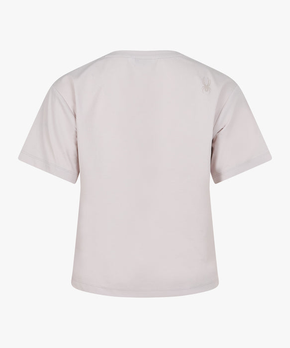 SPYDER ウィメンズ ROUND NECK SHORT T-SHIRTS Tシャツ 【2026年秋冬モデル】 LBG / M