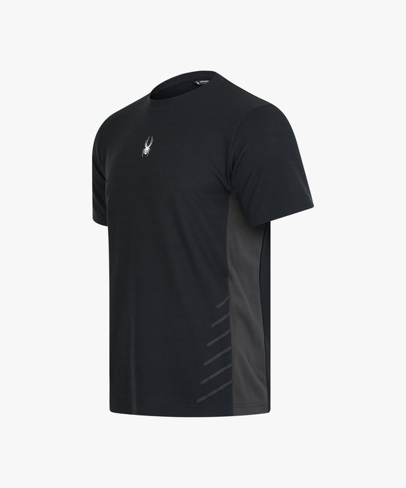 SPYDER メンズ ROUND NECK SHORT T-SHIRTS Tシャツ 【2026年秋冬モデル】 DNY / XL