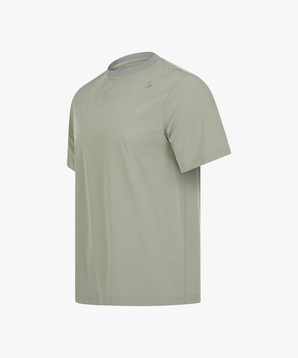 SPYDER メンズ ROUND NECK SHORT T-SHIRTS Tシャツ 【2026年秋冬モデル】 LGN / XL