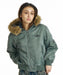 DC SHOES ウィメンズ 26 WS FUR HOOD FLIGHT JACKET ジャケット 【2026年秋冬モデル】 KHA / L