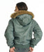 DC SHOES ウィメンズ 26 WS FUR HOOD FLIGHT JACKET ジャケット 【2026年秋冬モデル】 KHA / L
