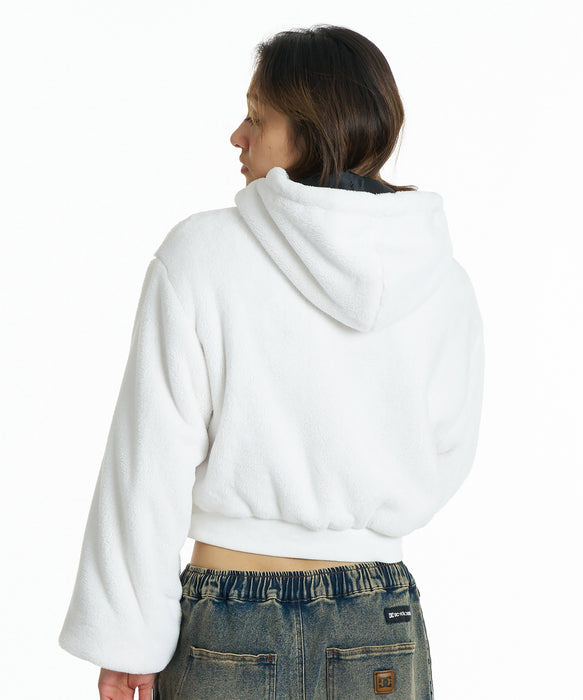 DC SHOES ウィメンズ 26 WS FUR HOOD JACKET  ジャケット 【2026年秋冬モデル】 WHT / L