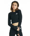 DC SHOES ウィメンズ 26 WS TELECO SHORT LS ロンT 【2026年秋冬モデル】 BLK / L