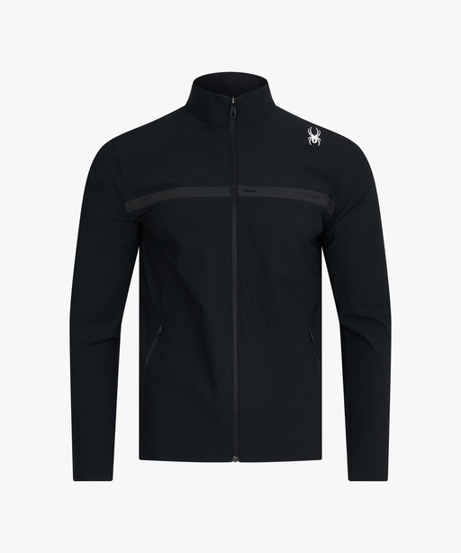 SPYDER メンズ KNIT ZIP-UP TRAINING TOP スウェットジャケット 【2026年春夏モデル】 BLK / XL