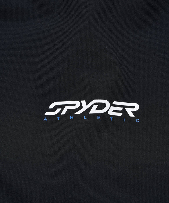 SPYDER メンズ KNIT ZIP-UP TRAINING TOP スウェットジャケット 【2026年春夏モデル】 BLK / XL