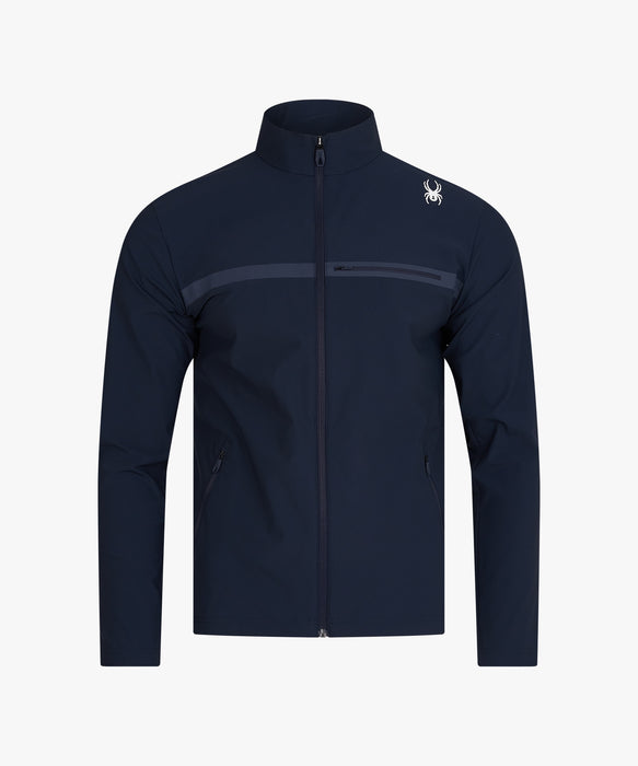 SPYDER メンズ KNIT ZIP-UP TRAINING TOP スウェットジャケット 【2026年春夏モデル】 DNY / XL